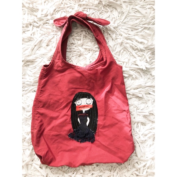 Marc Jacobs Handbags - Marc Jacobs Red Cotton Bag
